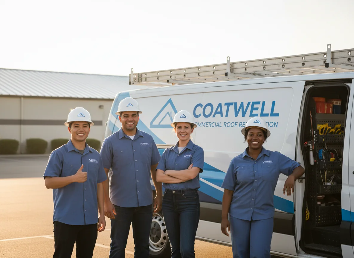 Commercial roof coating company in Elma, WA